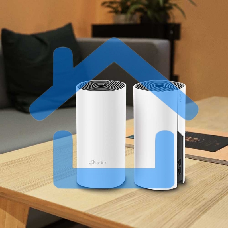 Роутер беспроводной TP-Link DECO M4 (DECO M4(2-PACK)) AC1200 10/100/1000BASE-TX (упак.:2шт)