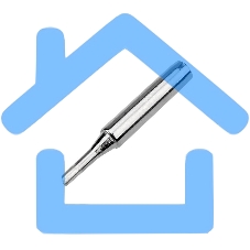 Жало Rexant для паяльника серии 900М, Ø 4.3 мм, тип скошенный малый 2.0 мм