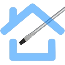 Отвертка шлицевая SL 4х100 мм, двухкомпонентная рукоятка Rexant