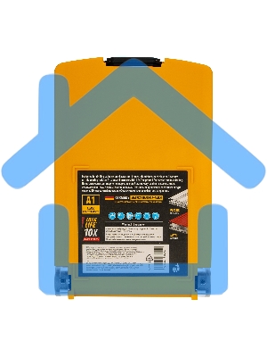 Набор сверл по металлу Denzel 1-10 мм, Р6М5К8-TiN, Golden Tip, 19 шт 723008