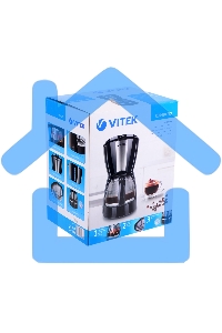 Кофеварка капельная Vitek VT-1503 черный, исп. кофе - молотый, 1.2 л, 900 Вт.