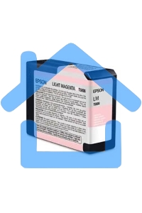 Картридж струйный Epson C13T580B00 светло-пурпурный (80ml)