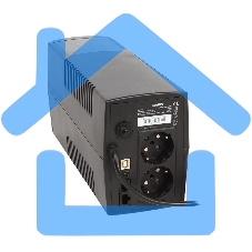 Источник бесперебойного питания SVEN Pro 650 650VA/390W LCD, USB, RJ-45 (2 EURO)