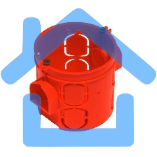 Коробка установочная СП 68х62 блочная HEGEL КУ1102 Коробка установочная СП 68х62 блочная HEGEL КУ1102