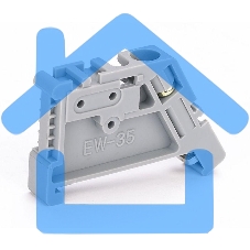 Ограничитель пластик. на DIN-рейку с 1 винтом Ф Ограничитель пластик. на DIN-рейку с 1 винтом Ф
