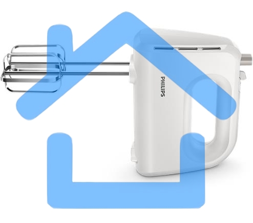 Миксер Philips HR3705/00, белый