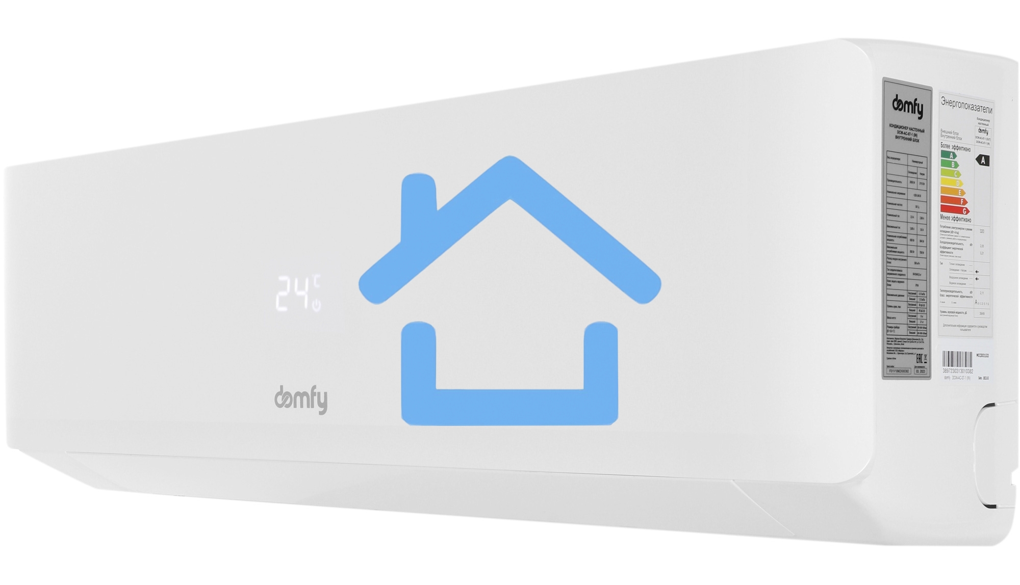 Сплит-система Domfy DCW-AC-09-1i белый