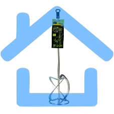 Насадка для миксера, для тяжелых растворов,140 х 590 мм, оцинкованная,хвостовик резьба М14 Сибртех