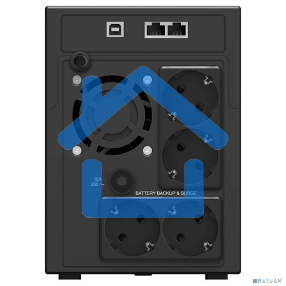 Источник бесперебойного питания Ippon Smart Power Pro II Euro 1600 960Вт 1600ВА черный