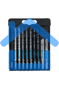 Набор полотен GROSS для электролобзика универсальный, 10шт., DIY, пластиковый кейс 78295