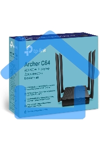 Беспроводной двухдиапазонный MU-MIMO маршрутизатор TP-Link Archer C64 AC1200