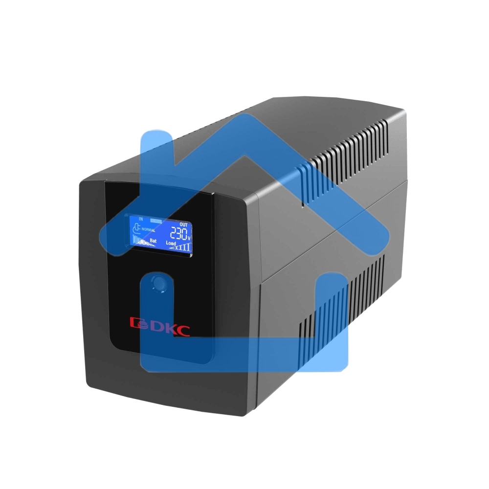 Источник бесперебойного питания ИБП Info LCD 1500В.А Schuko (3) USB + RJ45 DKC INFOLCD1500S