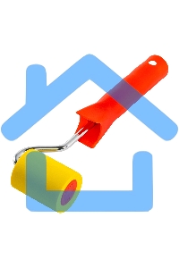 Валик прижимной резиновый с ручкой, 40 мм, D ручки - 6 мм MTX