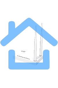Роутер WRL Router Netis 300MBPS 10/100M 4P WF2419E <WF2419E>