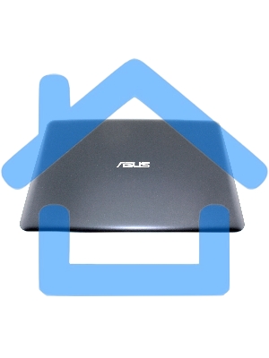 Крышка матрицы для Asus Vivobook E402B синяя