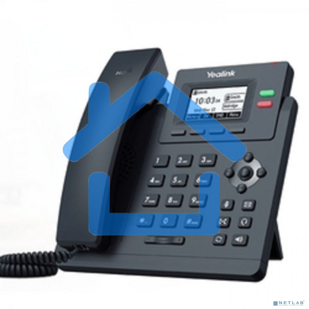Настольный IP-телефон YEALINK SIP-T31W, 2 аккаунта, дисплей 2.3