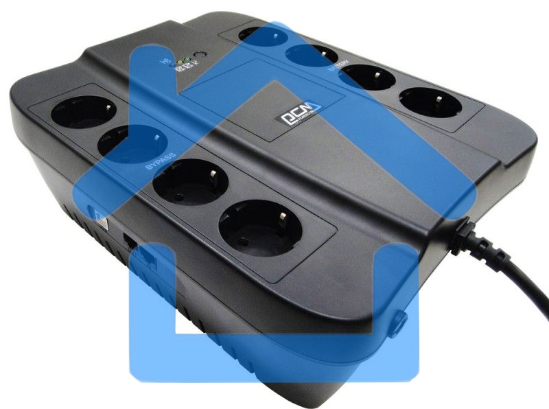 Источник бесперебойного питания Powercom Spider SPD-650U 390Вт 650ВА черный