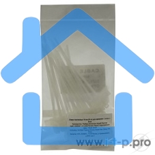 Аксессуар Стяжки MPT-210x2.5 пластиковые 210 мм х 2.5 мм с площадками для маркировки (100 шт.)(MPT-210x2.5)