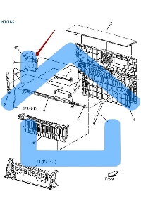 Вентилятор XEROX VL B405 (127E86631/127E86632)