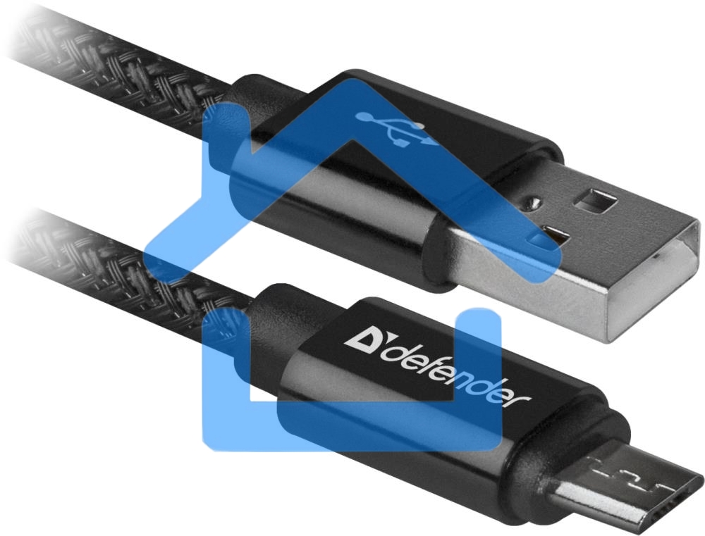Кабель Defender USB2.0 TO MICRO-USB 1M черный USB08-03T