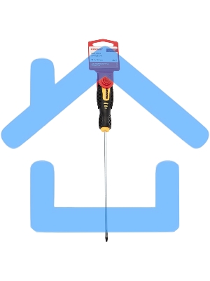 Отвертка шлицевая SL 3х150 мм, двухкомпонентная рукоятка Rexant