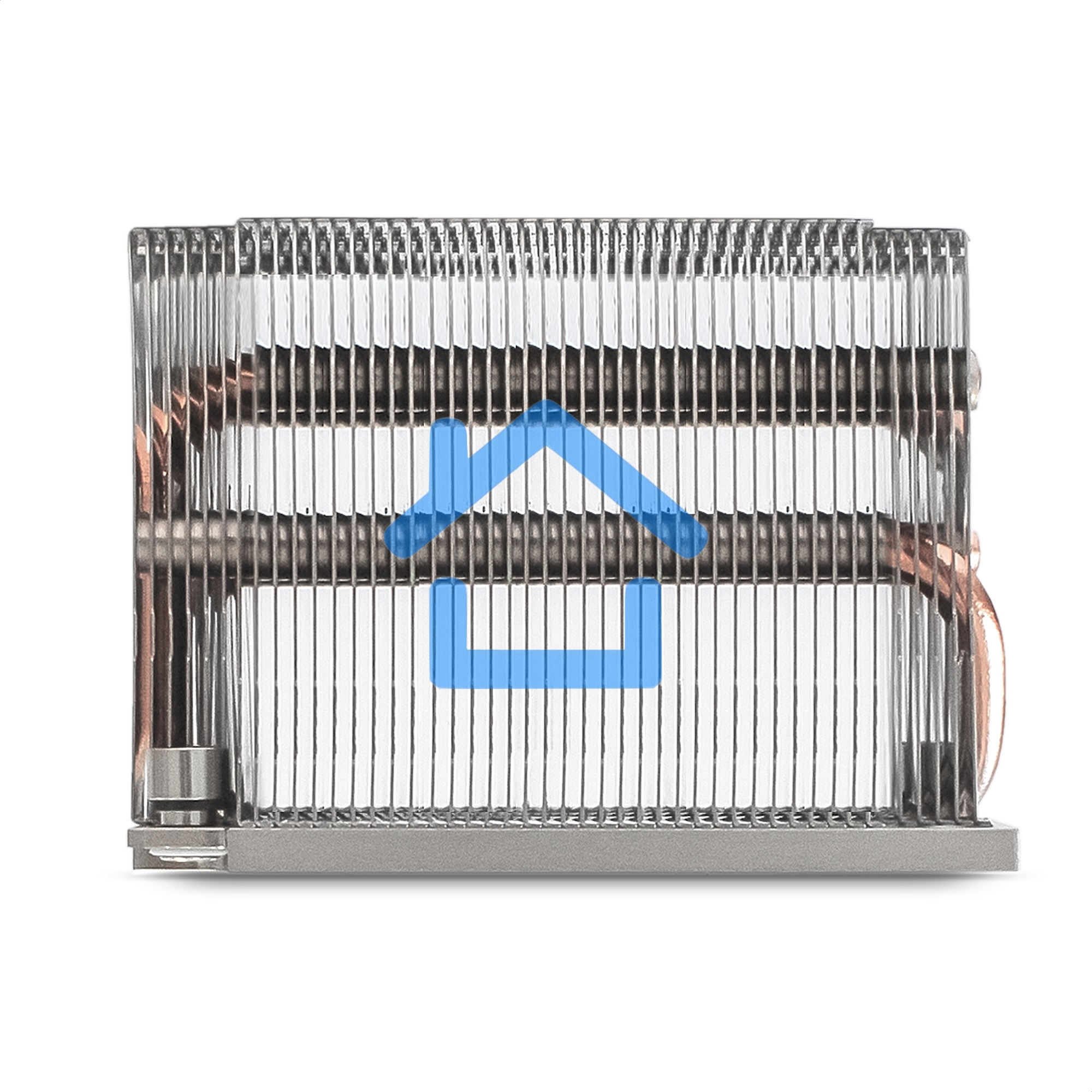 Радиатор для процессора ExeGate ESNK-P0068P.2U.3647.Cu серебристый, алюминий/медь, 205 Вт