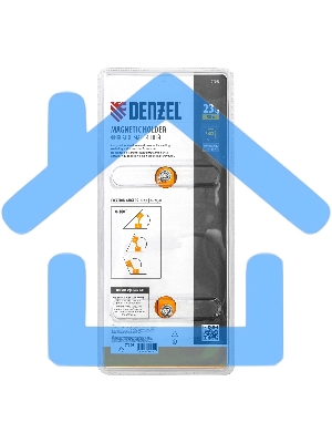 Фиксатор магнитный шарнирный для сварочных работ усилие 2x50 LB Denzel