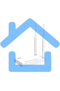 Роутер WRL Router Netis 300MBPS 10/100M 4P WF2419E <WF2419E>