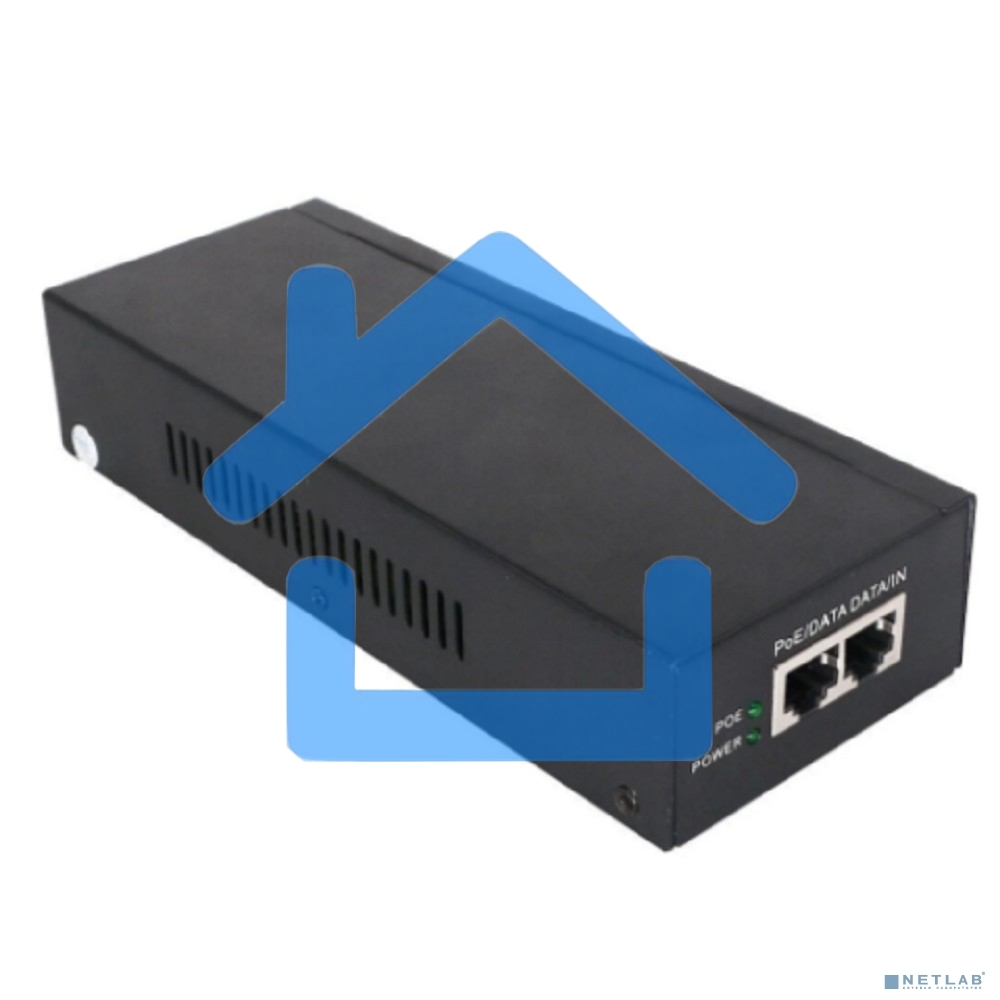 Инжектор PoE Digma DNP90W52GWXM 100/1000/2500/10GbASE-T 90Вт 100-240В(АС)