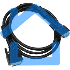 Кабель видео Buro DVI-D(m)/DVI-D(m) 1.8м. феррит.кольца Позолоченные контакты черный (DVI-D)