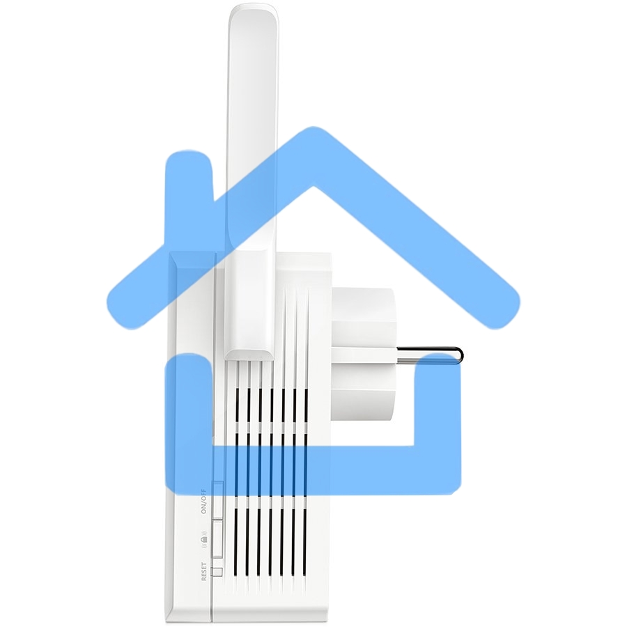 Сетевой адаптер TP-Link SOHO TL-WA860RE 300Mbps Wireless N Wall Plugged Range Extender with AC Passthrough, QCA(Atheros), 2T2R, 2.4GHz, 802.11b/g/n, 1 10/100Mbps LAN port, Range Extender button, Range Extender mode, suppo поставляется без кабеля RJ-45