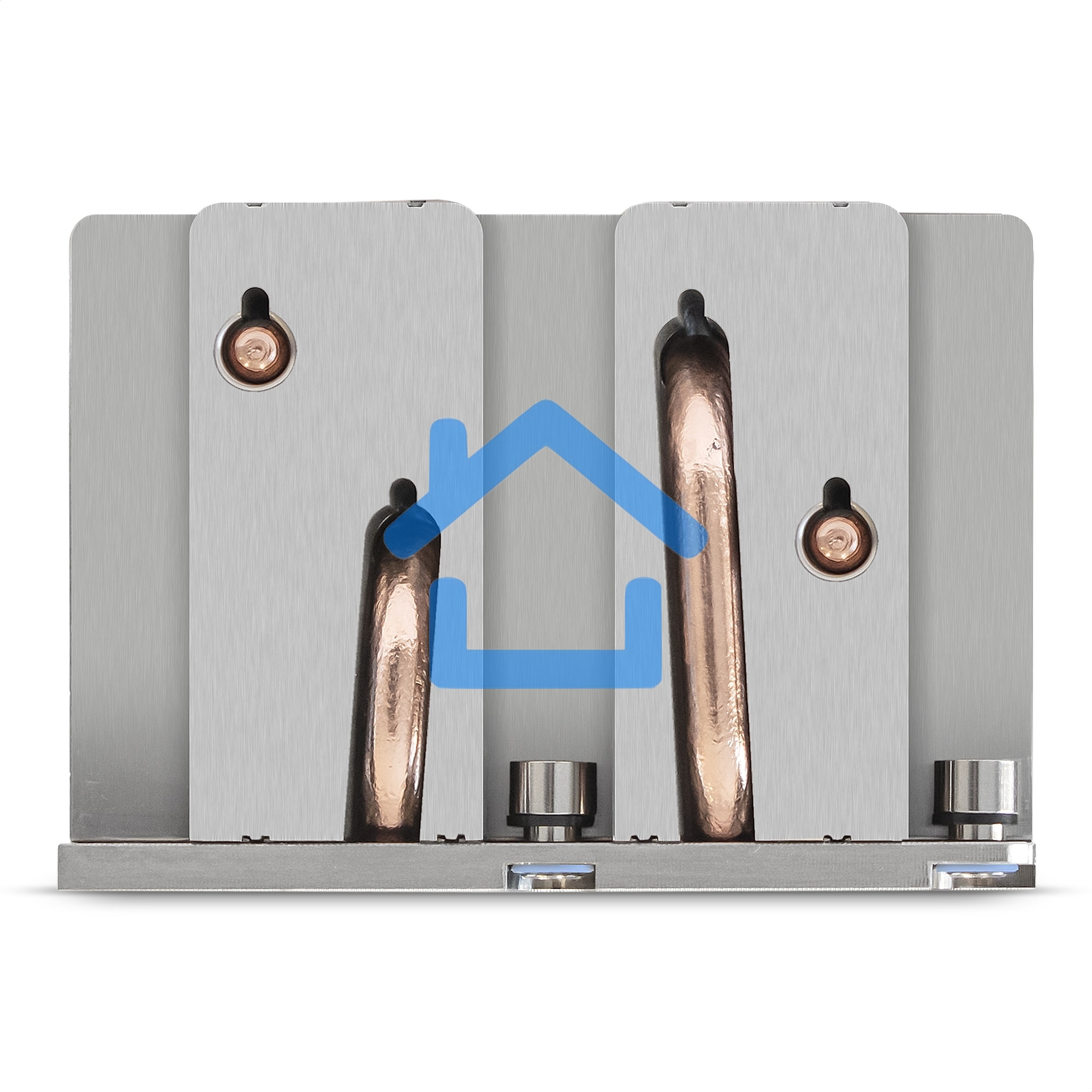 Радиатор для процессора ExeGate ESNK-P0068P.2U.3647.Cu серебристый, алюминий/медь, 205 Вт