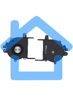 Вентилятор (кулер) для ноутбука Apple MacBook Pro Retina 13 A1706 Touch Bar левый (2016, 2017)