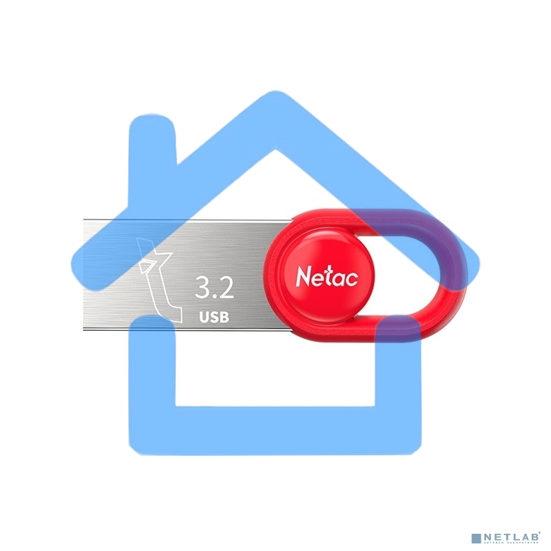 Флешка USB R/W Netac UM2 64Gb <NT03UM2N-064G-32RE>, USB3.0
