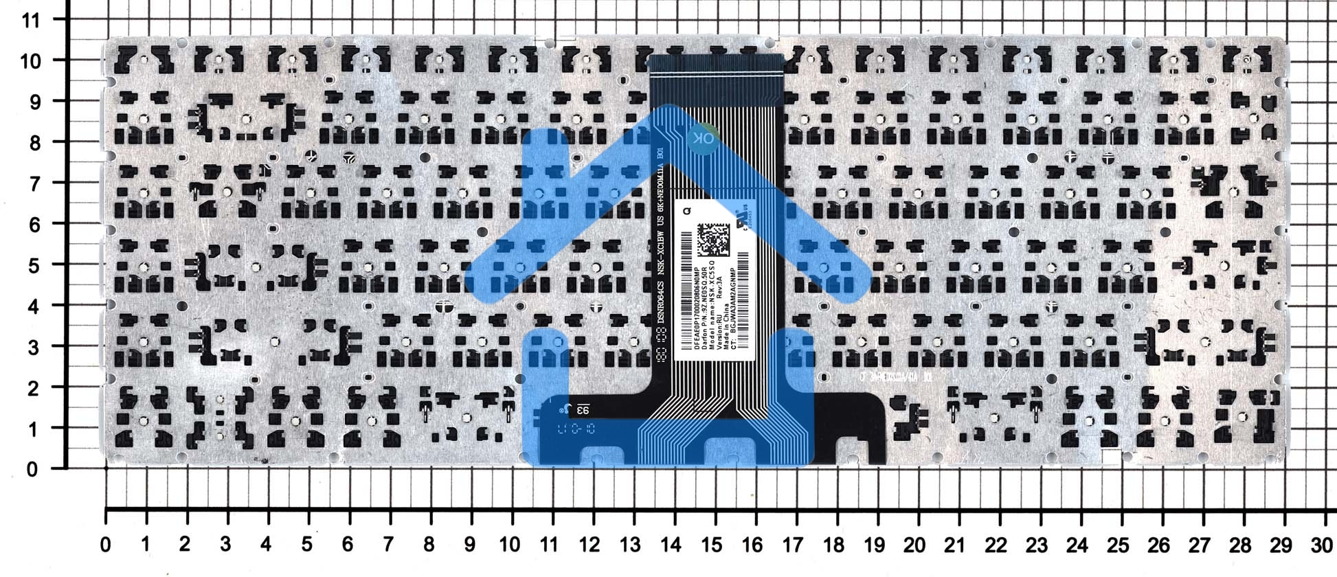 Клавиатура для ноутбука HP 240 G6 245 G6 246 G6 черная