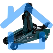 Домкрат гидравлический Сибртех подкатной, 2т, 127-330мм