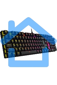 Клавиатура проводная игровая Sven KB-G9300 черная (Outemu Blue switches,104кл., подсветка)