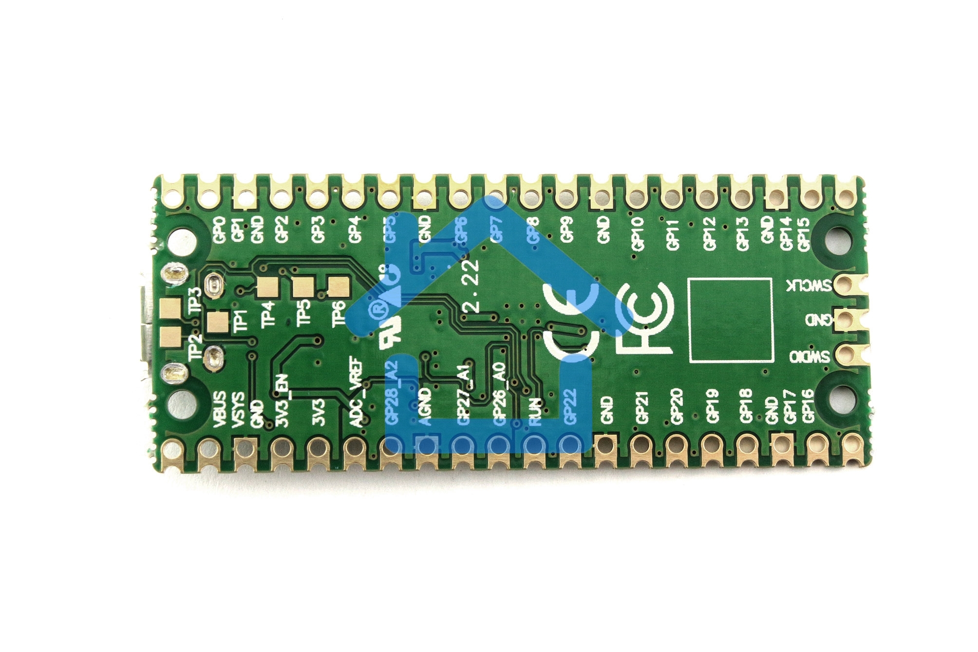 Микрокомпьютер Raspberry RPI-PICO, плата