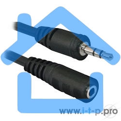 Аудио-кабель Defender Jack02-05 Jack M- Jack F, 1.5 м