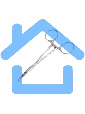 Зажим монтажный изогнутый 125 мм