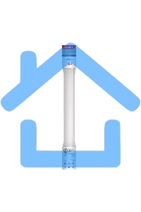 Светильник пылевлагозащищенный с монтажным коробом ССП3-20 18Вт 200В-240В IP65 1710Лм 6500K холодный свет Rexant