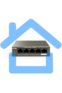 Коммутатор Tenda TEF1105P-4-38W 5PORT 10/100M