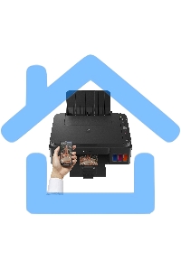 МФУ струйное Canon PIXMA G3410 (2315C009), A4, цветное, печ. 8.8 стр/мин (ч/б) 5 стр/мин (цвет), скан. до 19 стр/мин., 4800x1200 dpi (принтер) 1200х600 dpi (сканер), USB, Wi-Fi