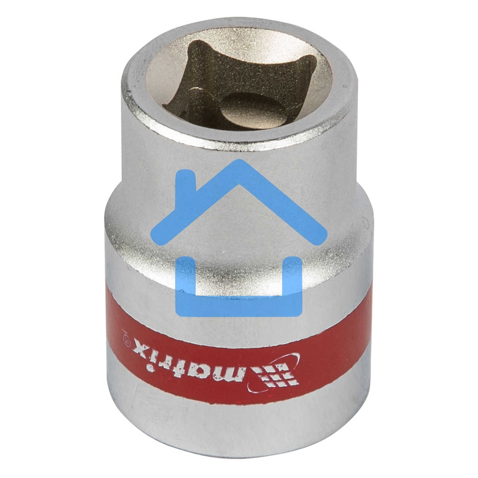 Головка Matrix торцевая 21мм 6-гранная crv под квадрат 1/2'' хромированная