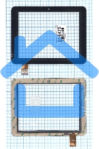 Сенсорное стекло (тачскрин) JA-Z7Z85 V1.0, черное