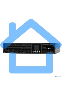 Источник бесперебойного питания UPS Сайбер Электро ЭКСПЕРТ-II-2000Р Онлайн, Стойка/Напольный 2000ВА/2000Вт. USB/RS-232/SNMP Slot/EPO/RJ-11/RJ-45 (8 IEC С13) (12В /9А·ч. х 4) 2U