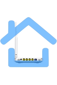 Роутер WRL Router Netis 300MBPS 10/100M 4P WF2419E <WF2419E>