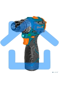 Дрель-шуруповерт Bort BAB-16U, Аккумуляторная, 16.8В, 2 АКБ, Кейс