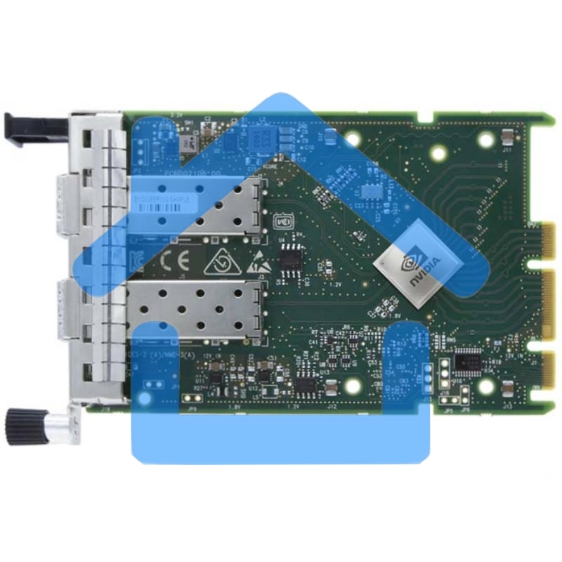 Сетевая карта ConnectX-6 Lx EN adapter card, 25GbE OCP3.0, With Host management, Dual-port SFP28, PCIe 4.0 x8, No Crypto, Thumbscrew (Pull Tab) Bracket
