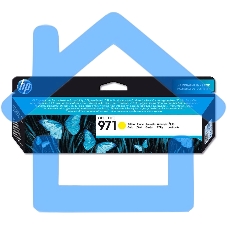 Картридж струйный HP 971 CN624AE желтый для HP OJ Pro X476dw/X576dw/X451dw/X551dw (2500стр.)